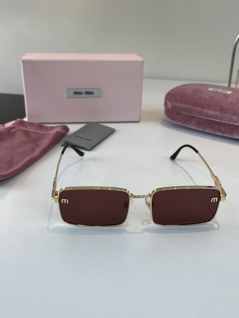 ✅NWT Authentic MIU MIU Sunglasses - Picture 3 of 10